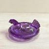 Hen Fruit Bowl Transparent Plastic Decorative Serving Dish for Candy Nuts & Snacks Creative Centerpiece for Living Room Party Table