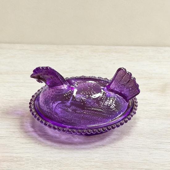 Hen Fruit Bowl Transparent Plastic Decorative Serving Dish for Candy Nuts & Snacks Creative Centerpiece for Living Room Party Table