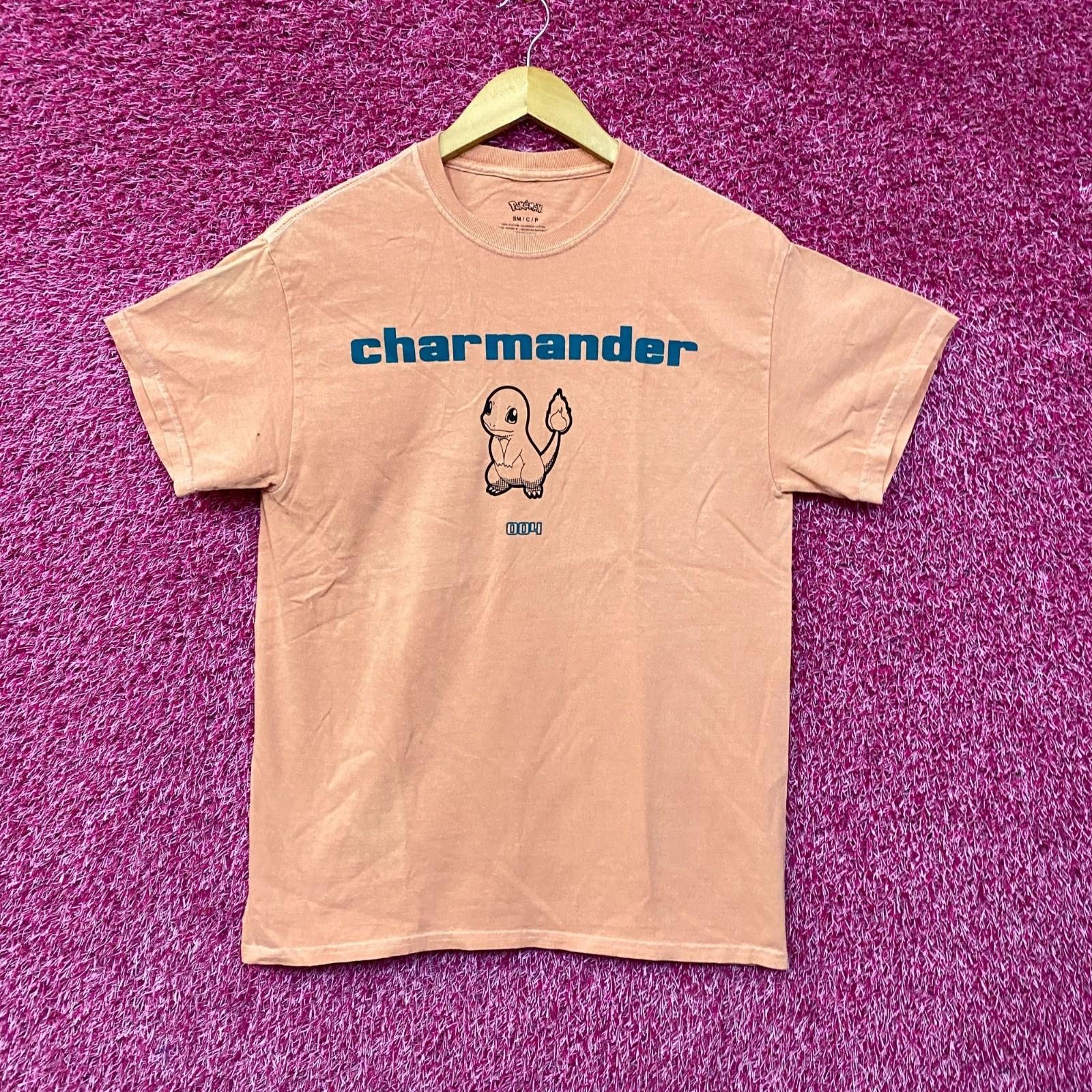 Pokemon Charmander Evolutions Graphic Design T-Shirt SM M