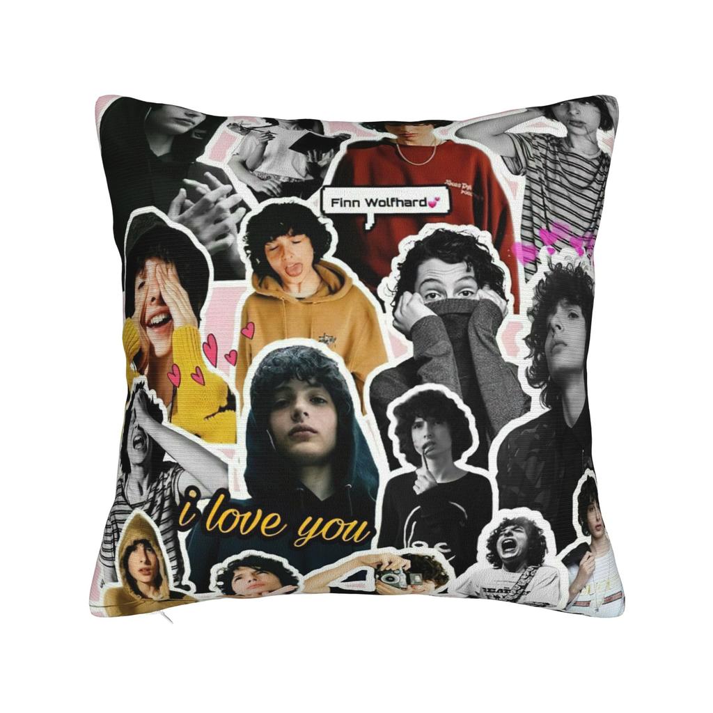 All I Want For Christmas Is Byler Endgame Finns Wolfhards Throw Pillow Cover Cushions For Sofa Funny Pillowcover Home Decor