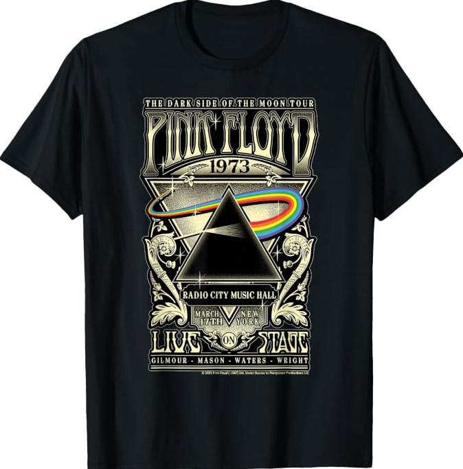 1973 Dark Side of The Moon Tour T-Shirt
