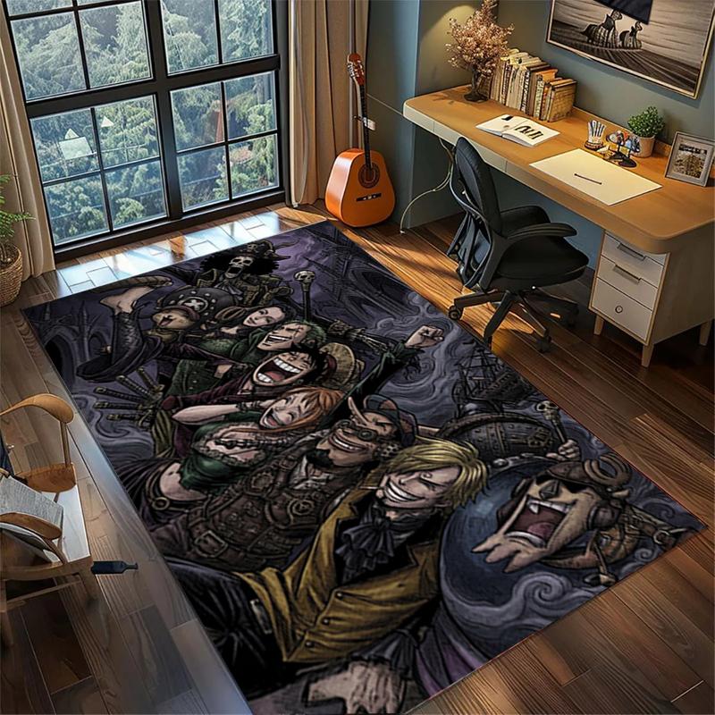 Carpet "ONE PIECE" Non Slip Washable Large Area Floor Mat Bedroom Gamer Room Home Decor Kwq48