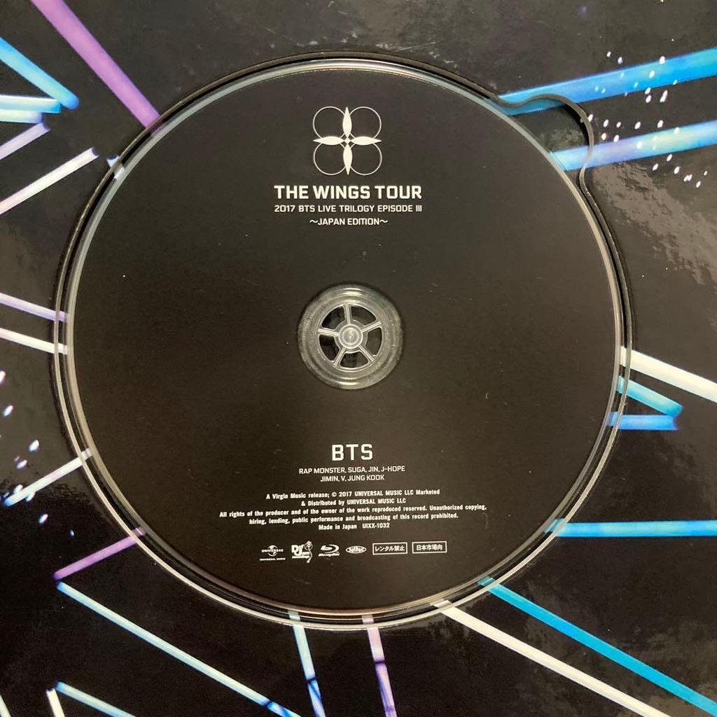 [USED] BTS (Bangtan Boys) / 2017 BTS THE WINGS TOUR LIVE
