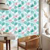 Tropical Leaves Flamingos Wallpaper for Living Room and Bedroom 50x1000