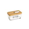 Keep Fresh Glass Butter Box with Butter Cutter Fresh Cheese Tray  Restaurant