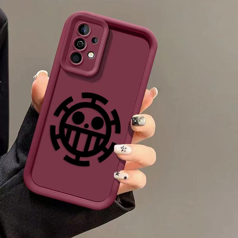 Anime O-One P-Piece LOGO Phone Case For MOTO G9 G24 G32 G34 G52 G54 G56 G60 G75 G84 G85 G86 E32 E40 EDGE 40 50 50F 60E 60 Cover