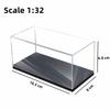 Scale 1/64 1/43 1/32 1/24 1/18 Clear Acrylic Display Box Case for Car Model Dust Cover Pre Made Box Diecast Professional Storage