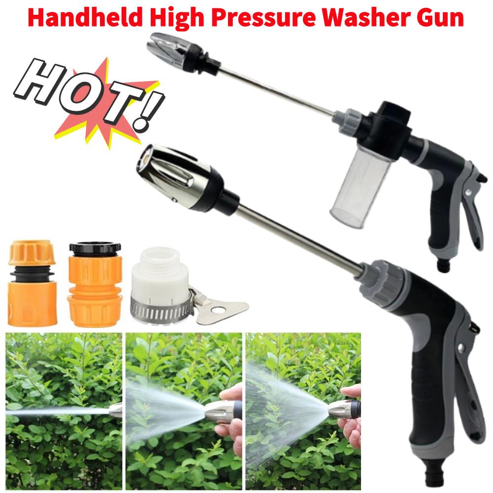 Handheld High Pressure Washer Turbowasher Water Blitz Pressure Washer Gun For Car Yard Washing Garden Courtyard Street Cleaning