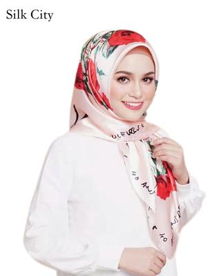 High-quality Luxurious Silk Scarves Headband Scarfs Neck Scarf For Women Chain Silk Scarf Women's Decorative Shawl