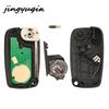 jingyuqin Flip Remote Car Key 433MHZ Megamos Crypto ID48 For Fiat Ducato Citroen Relay Peugeot Boxer Lancia With SIP22 Blade