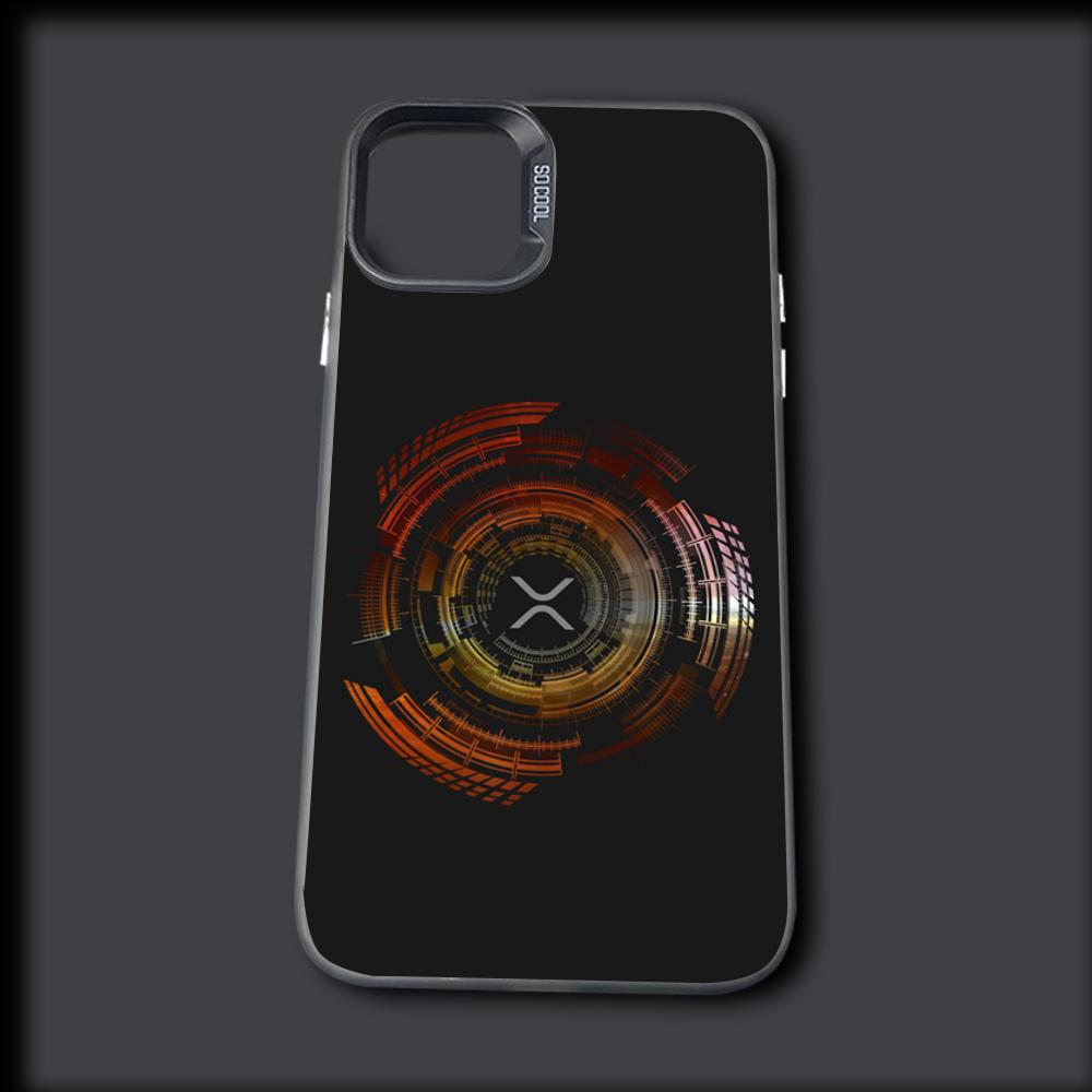

Xrp Ripple Crypto Phone Case For iPhone 16,15,14,13,12,11,Mini,Pro,MAX Gray Drop Matte Shockproof Soft Cover iPhone16pro