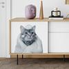 Cute Cartoon Cat Bathroom Toilet Lid Decorative Wall Sticker for Home Decor