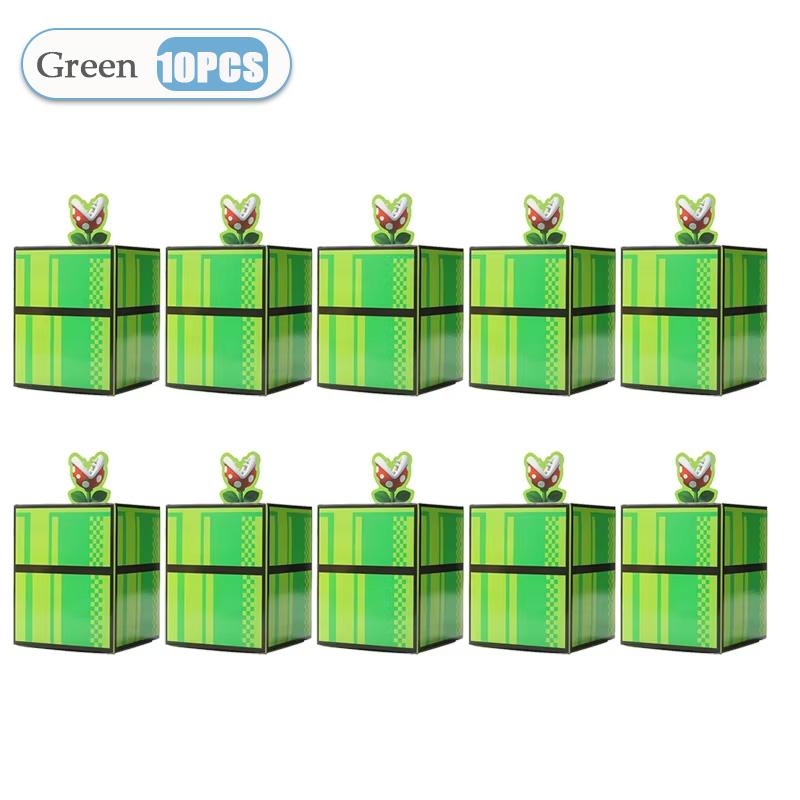 1-40 STÜCKE Fragezeichenblock Süßigkeiten Geschenkbox Geschenkbox Anime Süßigkeitenboxen Geburtstagsfeier Dekoration Kindergeschenk Verpackungsbeutel Gastgeschenktüte Box