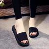 Fashion Summer New Women's Flip Flops Outdoor Wear Super Fairy Thick Bottom Anti-Slip Wear-Resistant Fashionable Beach Ladies Slippers