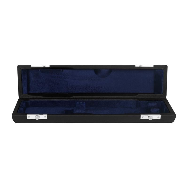 Simple 16 Hole Flute Case Black Oxford Cloth Flute Carrying Bag Easy To Carry