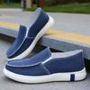 2026 New Man‘S Casual Canvas Shoes Soft Comfortable Lightweight Fashion Versatile Outdoor Walking Loafers Shoes