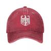 GerUnisexy Flag Washed Baseball Cap GerUnisex Eagle Stylish Hip Hop Dad Hats Summer Unisex Women Hunting Camping SunProof Baseball Caps