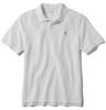 L.L.Bean Men's Premium Double L Polo Shirt, Short Sleeve, with Embroidered Bean Boots, Japan Fit, Size M, White, 0URQ380004