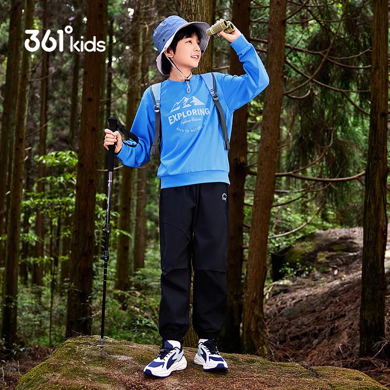 361° Kids' 2025 Autumn Lightweight Outdoor Sports Pullover Sweatshirt