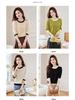 2024 Summer Women's Mid-Sleeve Knitted Pullover: Versatile, Casual Thin Sweater