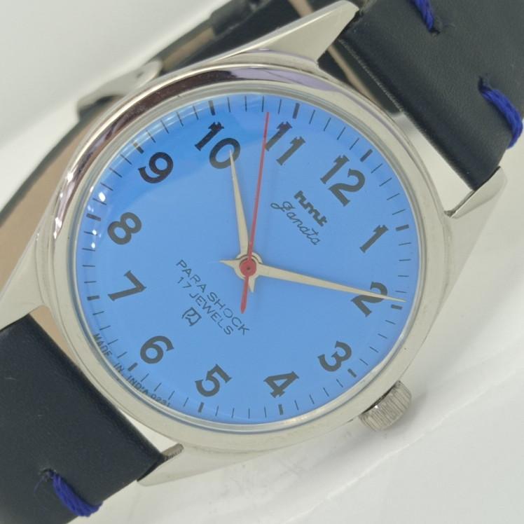 

USED HMT JANATA INDIAN MENS MECHANICAL WATCH a411615-1 Sku003-a411615