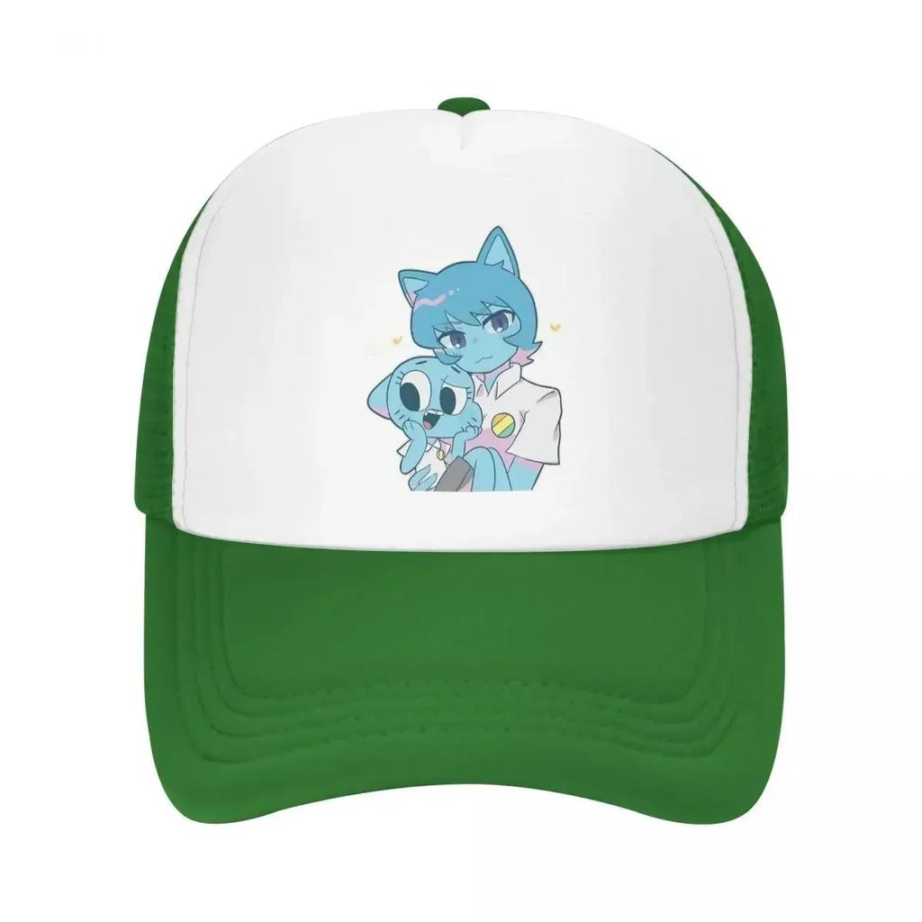 Nicole Gumball Watterson Cap Fashion Casual Mesh Baseball Caps Adjustable Hat Hip Hop Summer Unisex Baseball Hats Polychromatic