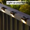 Upgraded Solar Stair Lights Outdoor Waterproof LED Step Lights Garden Decor Landscape Lamp Railing Light