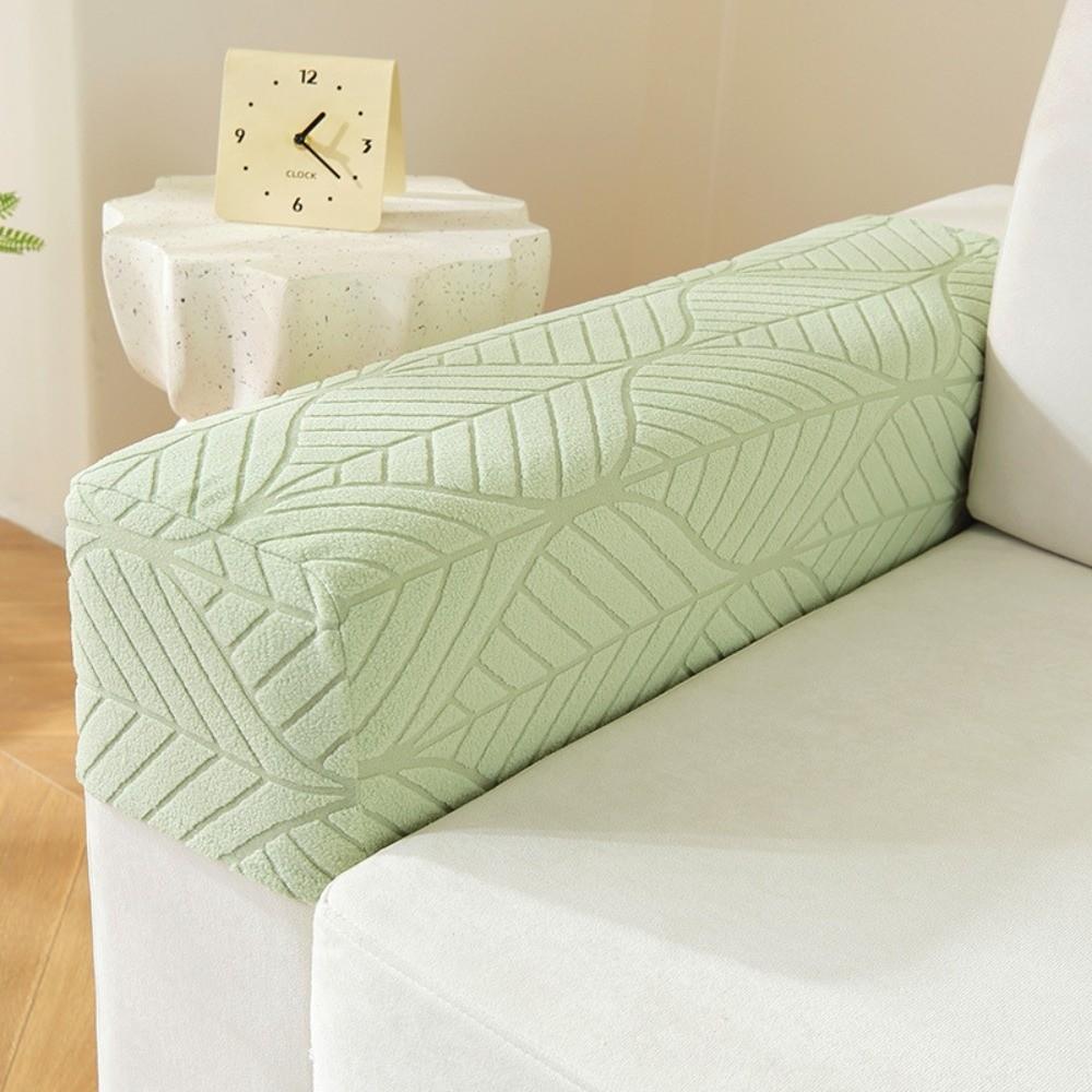 Modern Stretch Sofa Armrest Cover Elastic Anti-slip Sofa Cover Jacquard Fabric Couch Arm Protector for Home Furniture Decor