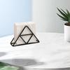 Napkin Holder Non-slip Wide Application Round Edges Creative Table Triangular Kitchen Accessories