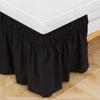 Removable Bed Ruffles Elastic Bed Side Skirt New Bed Skirt  Home