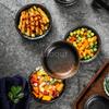 Sauce Seasoning Dipping dish Soy sauce tray Snack dishes Japanese Cuisine Commercial ceramics Round flavor dish ceramic bowl