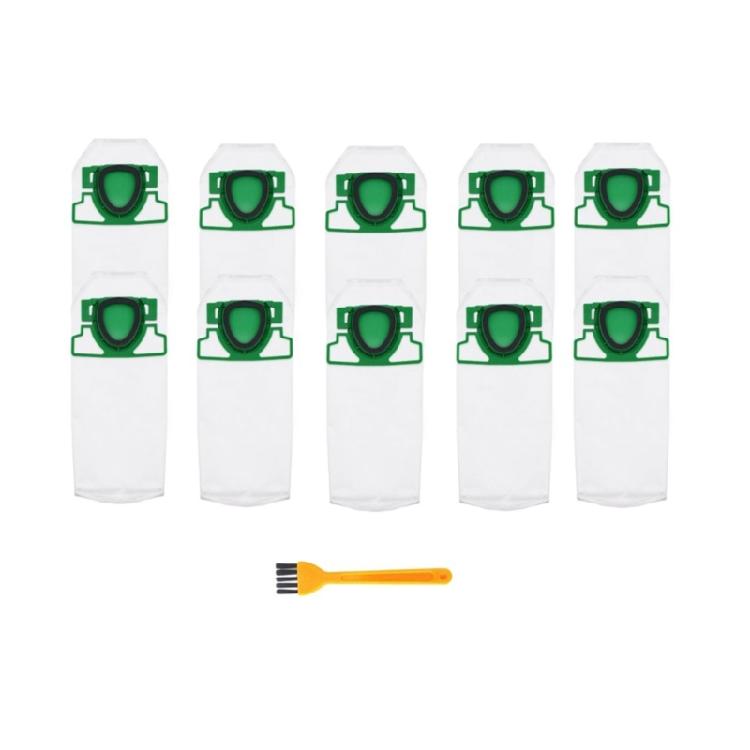 10Pcs Cleaner Station Dust Bag for  Kobold VB100 FP100 Replacement