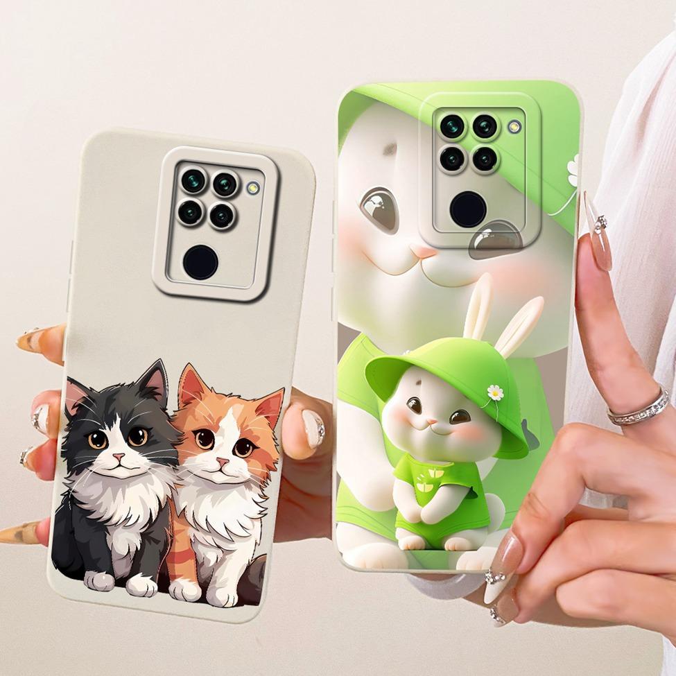 Casing For Redmi Note 9 4G Case Cover Fashion Cartoon Cute Funny Painted Silicone Case M2003J15SC M2003J15SG M2003J15SS