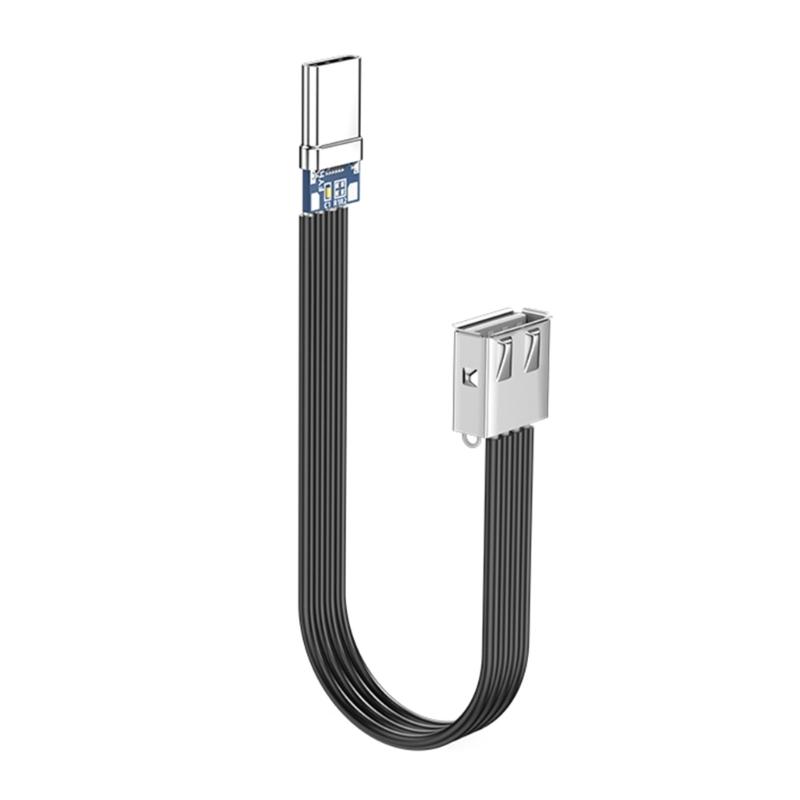 USB C to USB 2.0 Adapter USB Adapter OTG Cable Connector USB C Male to USB Female OTG Cable for Laptop Computer Tablet
