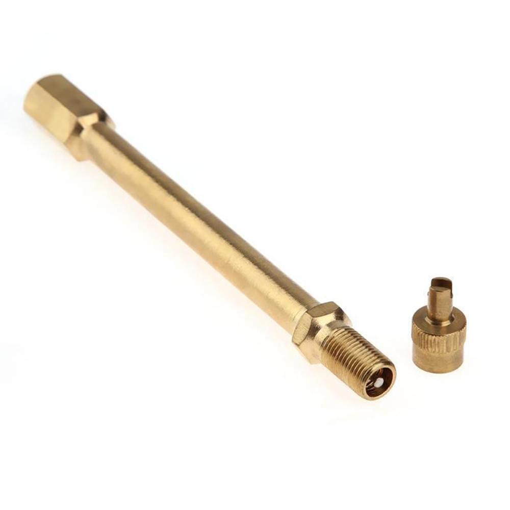 100mm 150mm Full Brass Motorcycle Car Auto Truck Wheel Tire Valve Stem Extension Pole Cap Extender Steamboat Car Accessories