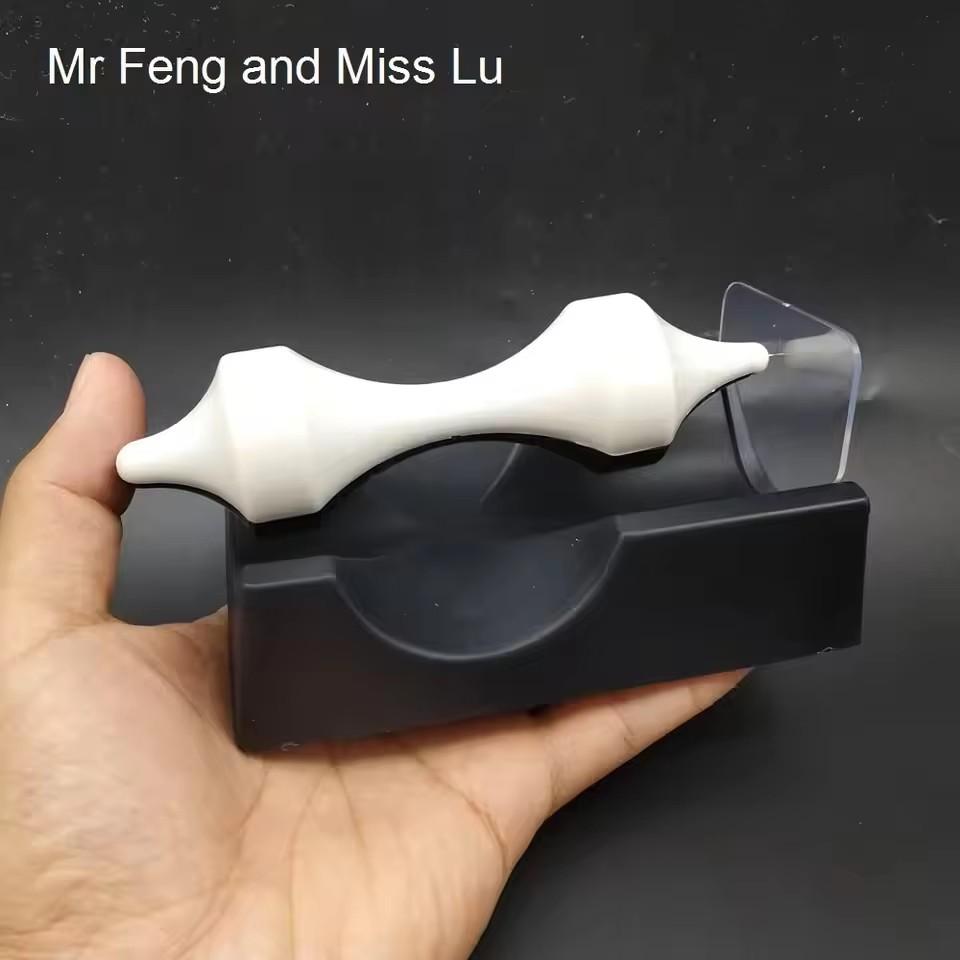 Perpetual Motion Machine Magnetic Suspension Rotating Roller Home Decoration No Battery Desktop Ornament Science Experiment Toy