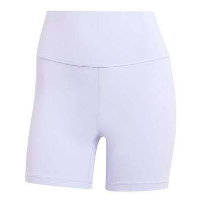 Hiit Aeroready All Me 5-Inch Comfortable Fashion High-Waisted Solid Color Sports Shorts Women Shorts Purple JI8349