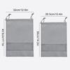 1PC With Thickened Portable Non-Woven Fabric Clothing Hanging Waterproof Pocket Travel Organizer Shoe Storage Bag