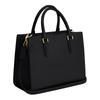 Coach Maggie 25 Gold Logo Pebbled Leather Tote Bag Shopping Bag Shoulder Crossbody Tote Medium Women's Black