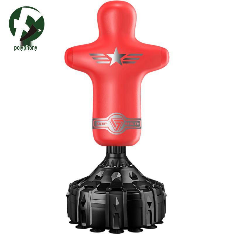 Freestanding Humanoid Punching Bag with Gloves