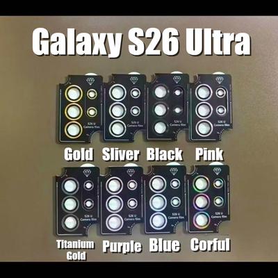 HD Hard Camera Protector for Samsung Galaxy S26Ultra Edge Pro S25Plus S24 Metal Anti-scratch Full Cover Lens Tempered Glass Film