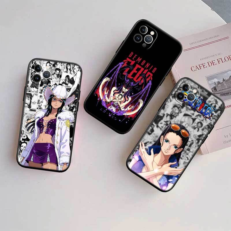 One Piece Nico Robin Phone Case for Samsung S20 S21 S21S S22 S23 S24 FE Ultra Plus Lite F06 F16 M06 M16 M56 A07 A17 A36 A37 A55 A57