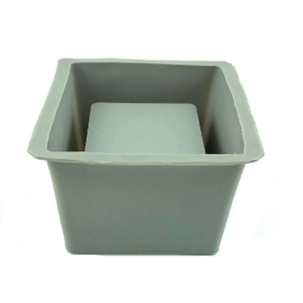 

Бетон цемент силиконовая форма DIY ручная работа цветочный горшок форма эпоксидная смола гипсовый горшок для растений формы для домашнего декора 1 шт