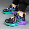 Boys' sports shoes spring new double net breathable middle school children and primary school students casual versatile running sports shoes