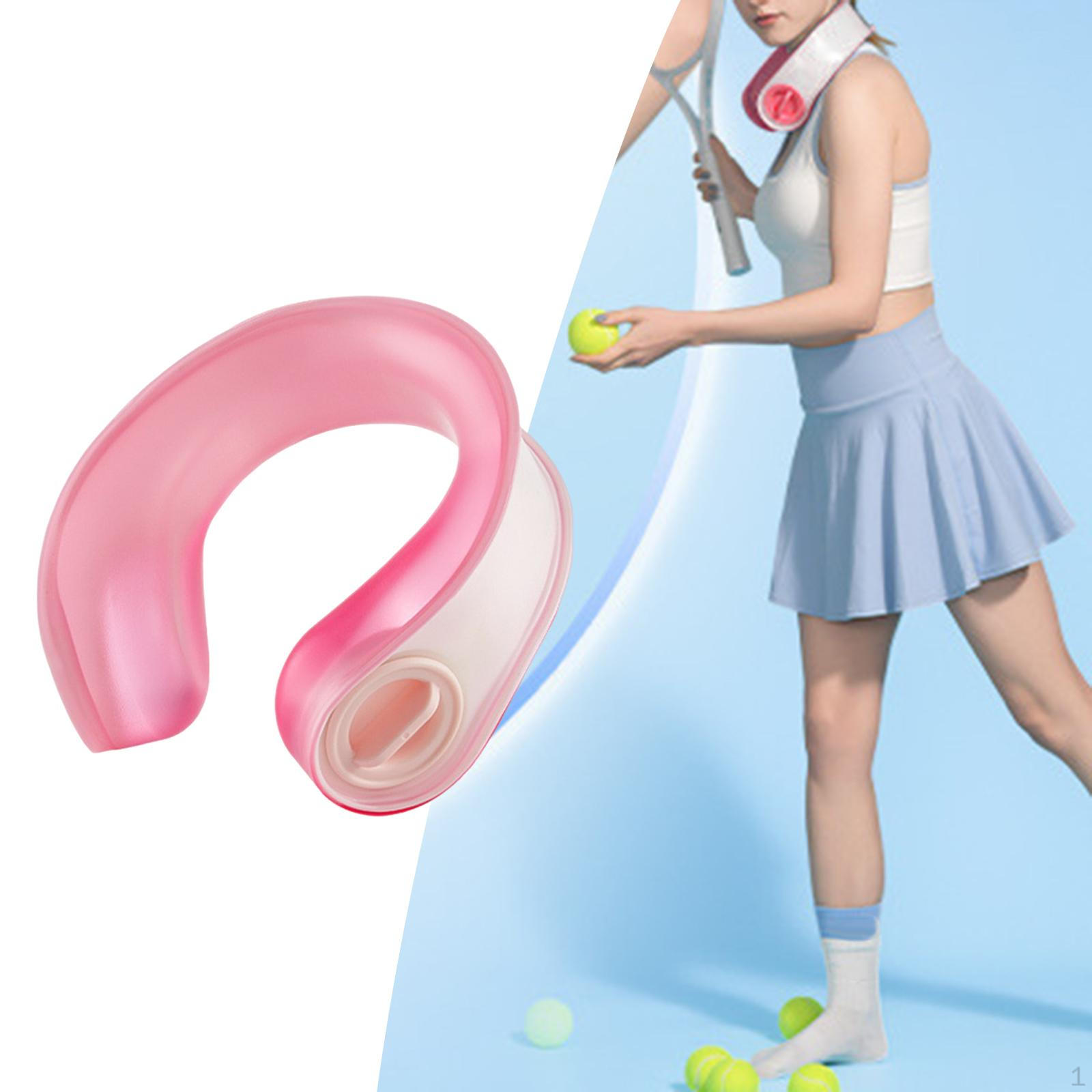 

Cooling Neck Wrap Reusable Release Your Hands Heatstroke for Sports Outdoor Work рожевий