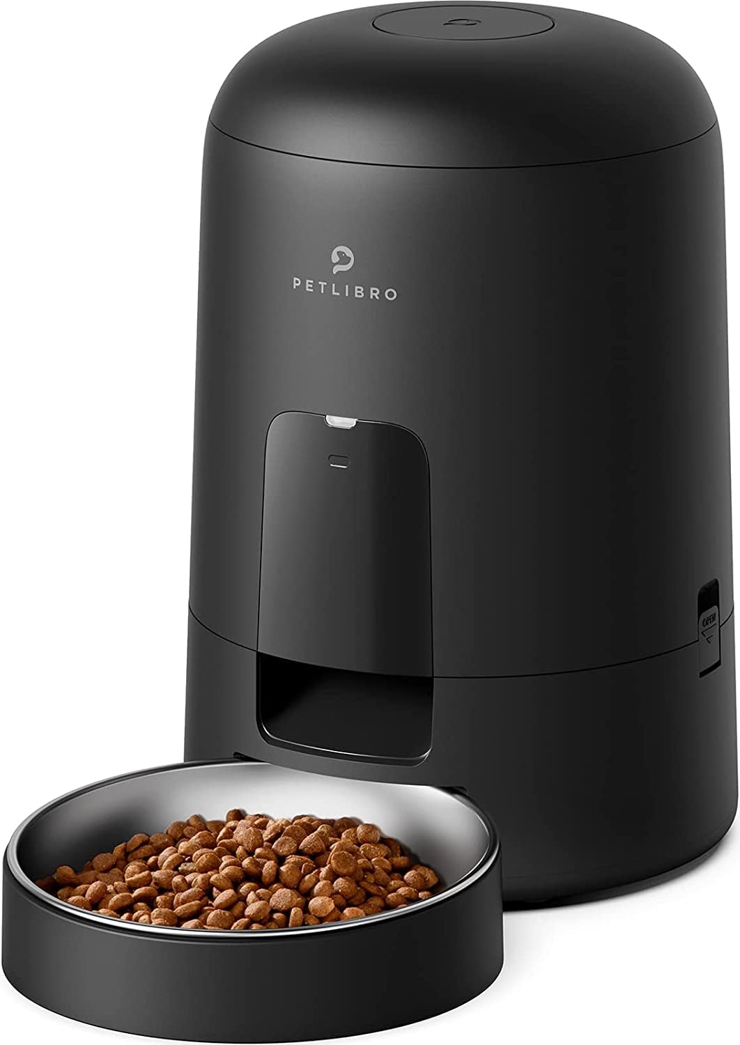 

PETLIBRO AIR Automatic Cat Unlimited 6 Meals per Quad Freshness Power Stainless Steel Accidental Operation Easy Black Feeder, Cordless, Placement, чёрный