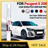 Car Dedicated For PEUGEOT E-208 Touch Up Paint Wheel Repair Kit Quick And Easy Wheel Scratch Repair Rim Paint For Car Wheel Repa