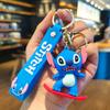 Stitch Keychain Cartoon Cute Doll Machine Small  Student Gift Car Children's Day Keychain Ring Fashion Personalized Gifts Y2k