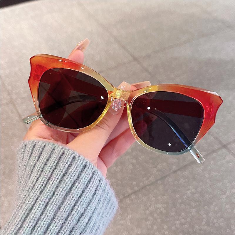 Butterfly Sunglasses Pink Sunglasses Women Sunglasses Cat Eye Sweet Frame Personalized  Brand Design Sunglasses In Trend Outdoor Sun Protection UV400