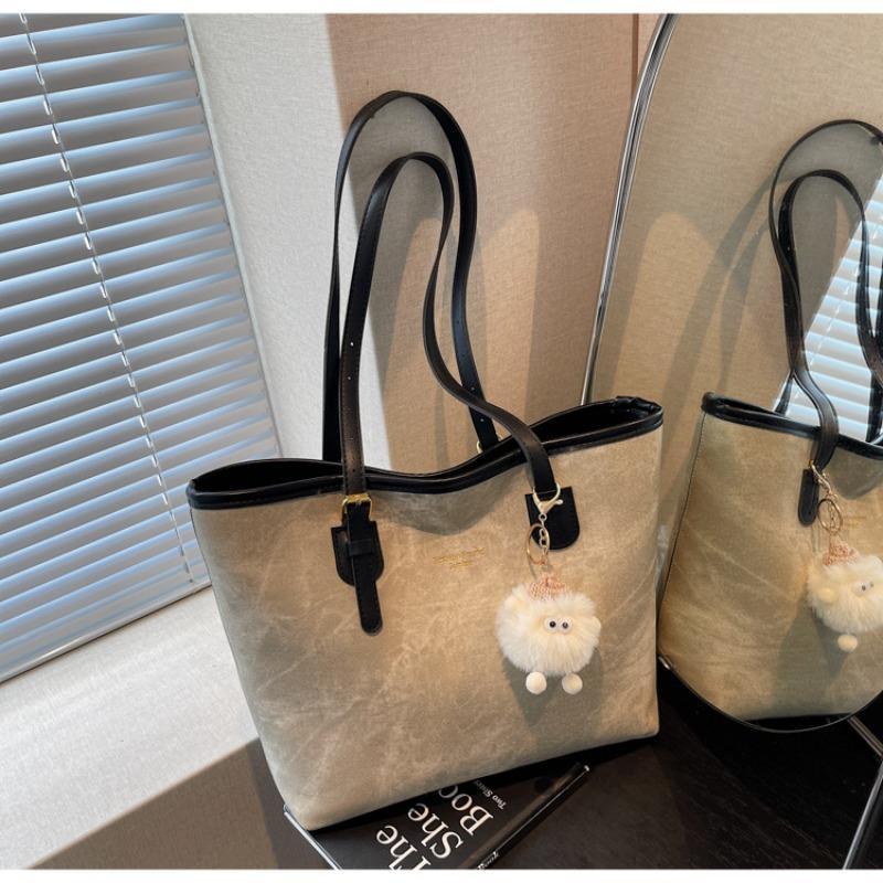 Versatile Bag Women's Large-capacity New Summer Casual Shoulder Bag Texture Commuter Tote Bag